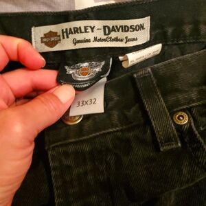 Harley Davidson black jeans 33x32